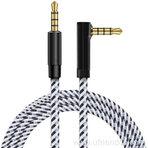 Speaker micro audio cable aux metal cable